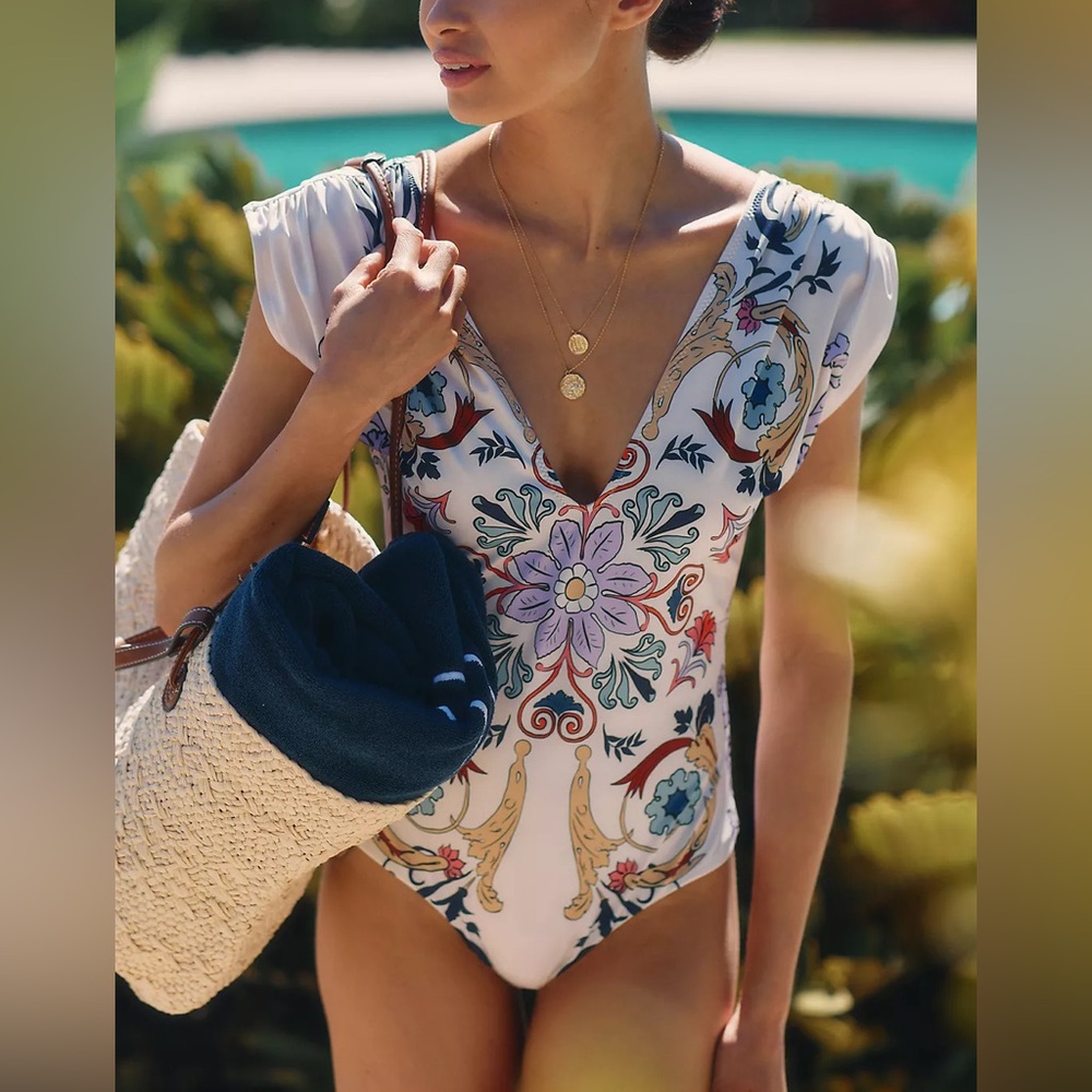 Carolina K Liset one piece bathing suit swimsuit